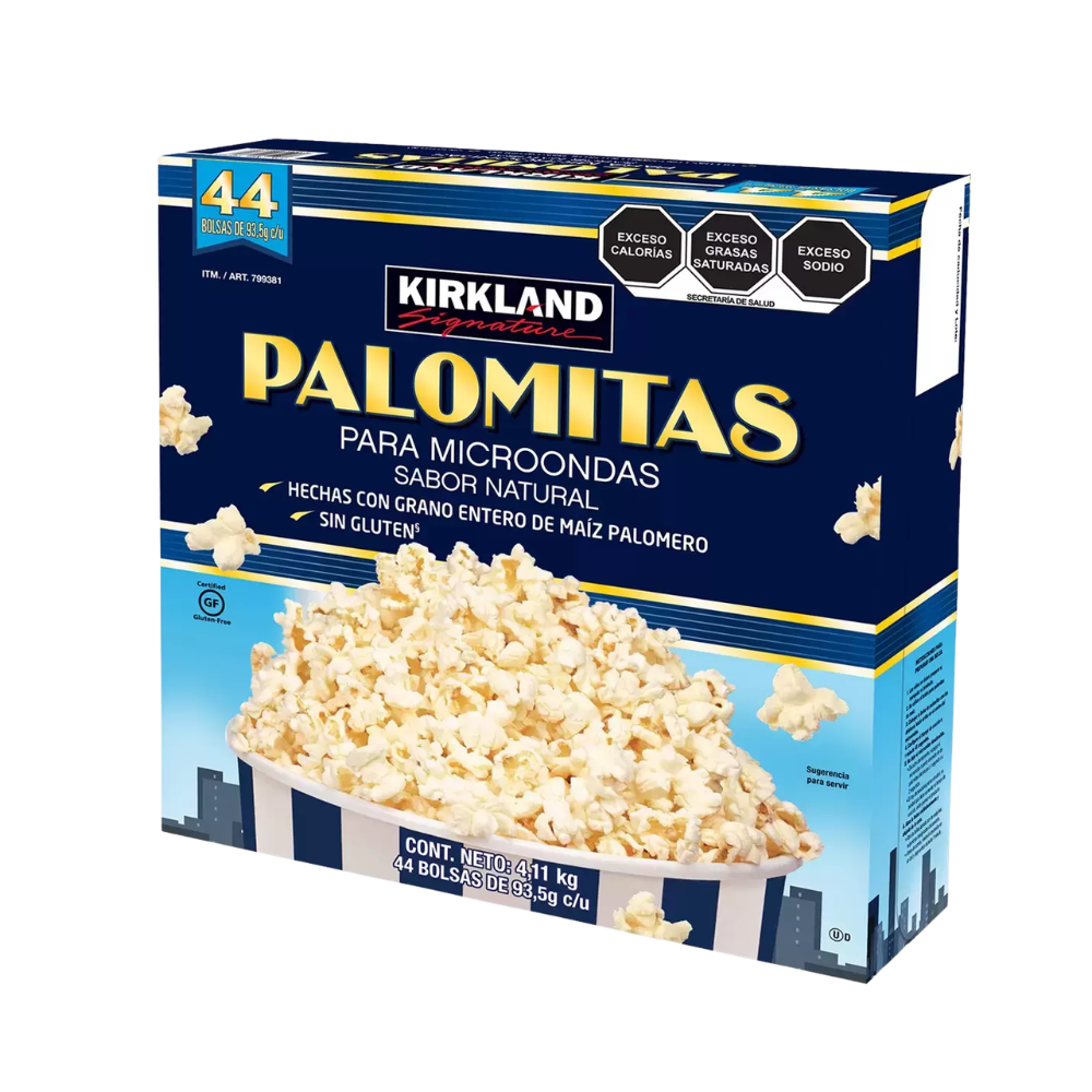 PALOMITAS NATURALES KIRKLAND SIGNATURE 44 PZAS