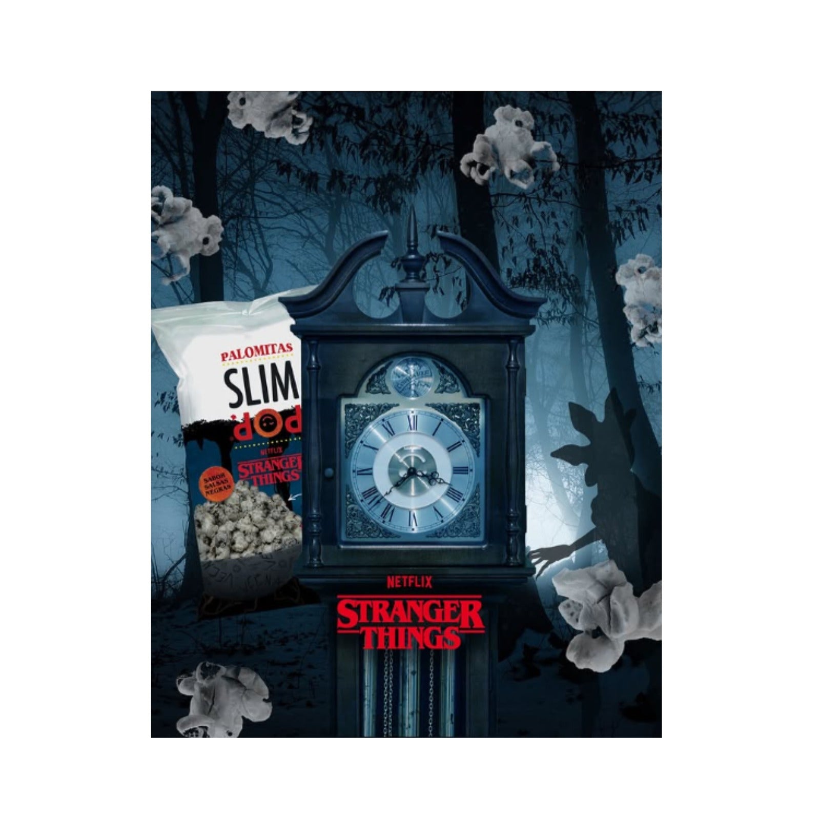 PALOMITAS SLIM POP SALSAS NEGRAS 125 grs STRANGER THINGS