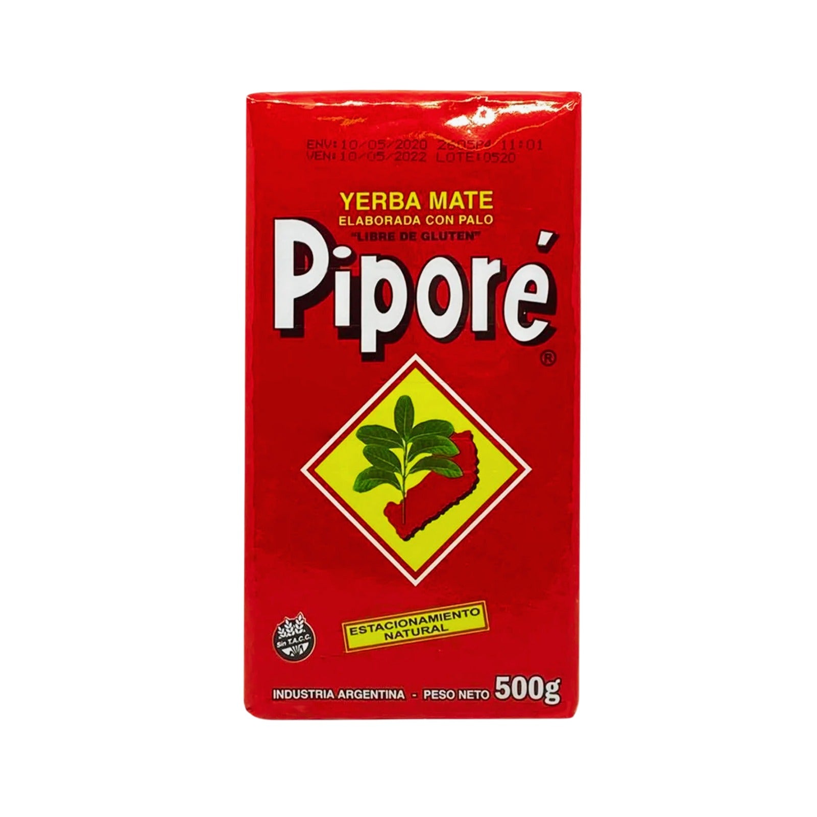 YERBA MATE PIPORÉ TRADICIONAL 500 G.