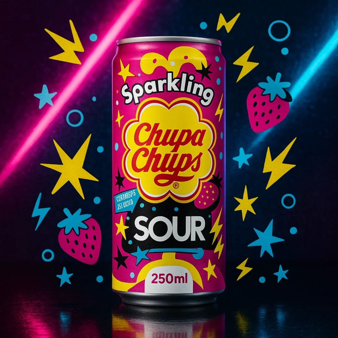 REFRESCO CHUPA CHUPS SOUR FRESA 250 ML