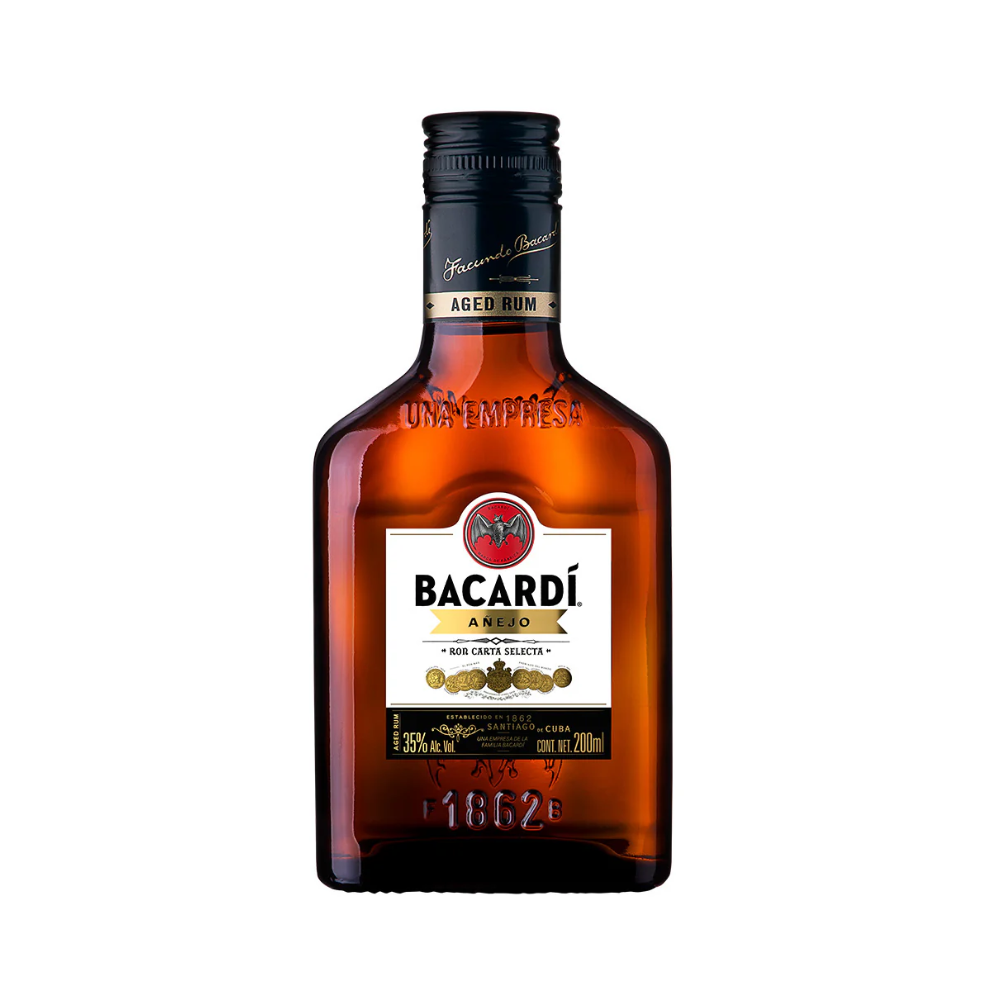 Ron Bacardi Añejo 200 ml