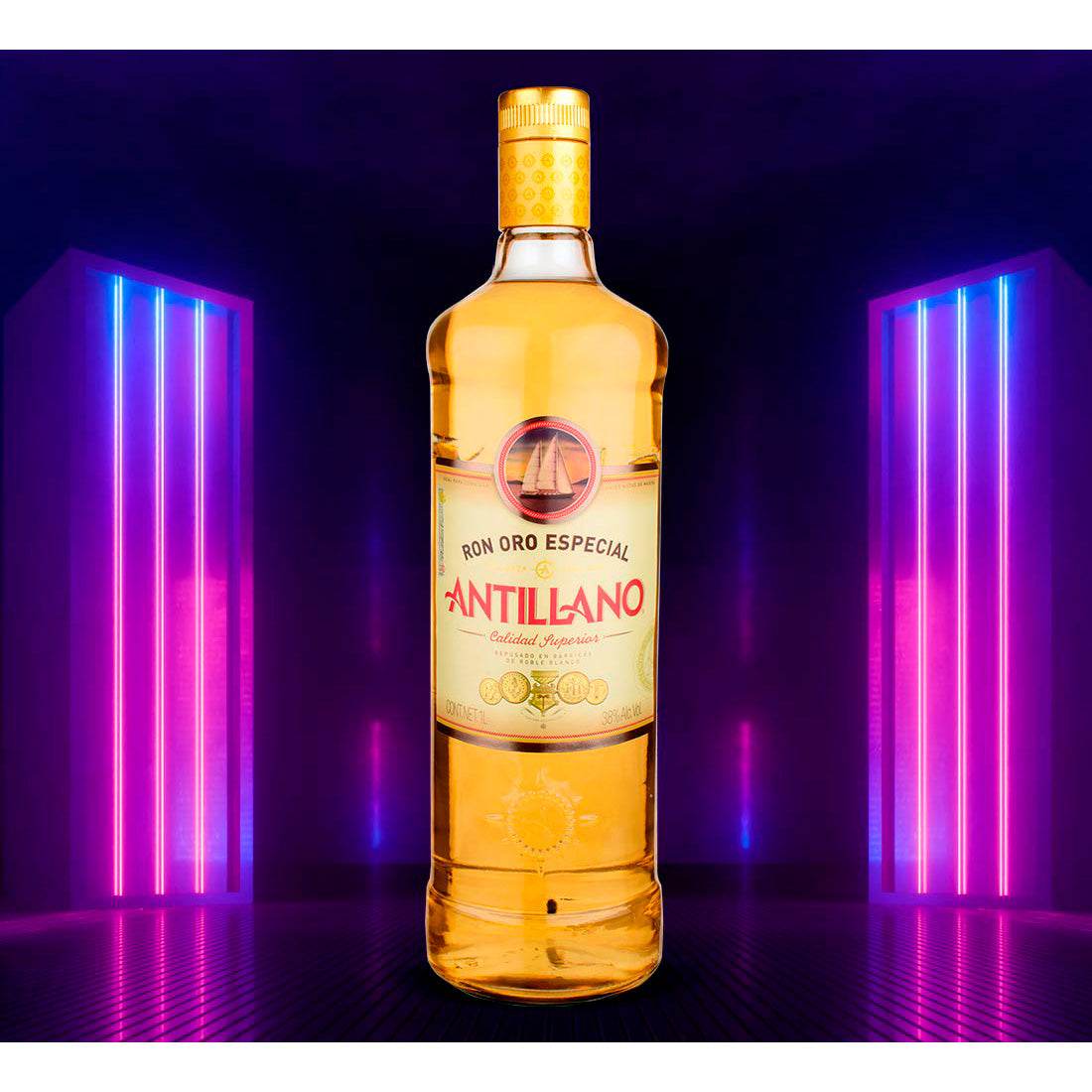 RON ANTILLANO ORO ESPECIAL 1000 ml
