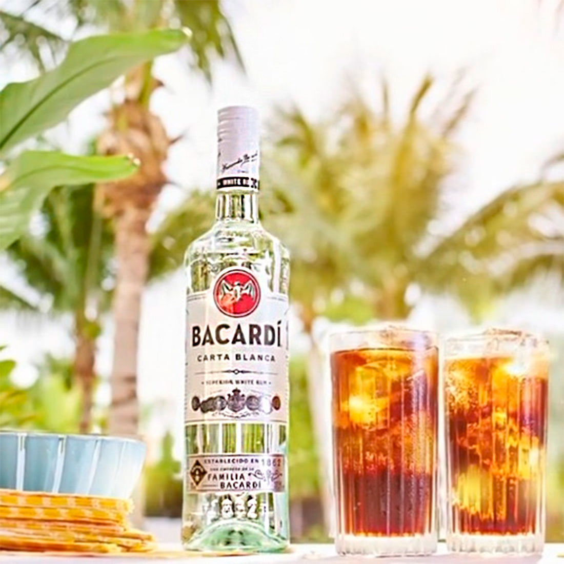 RON BACARDI BLANCO 700 ML
