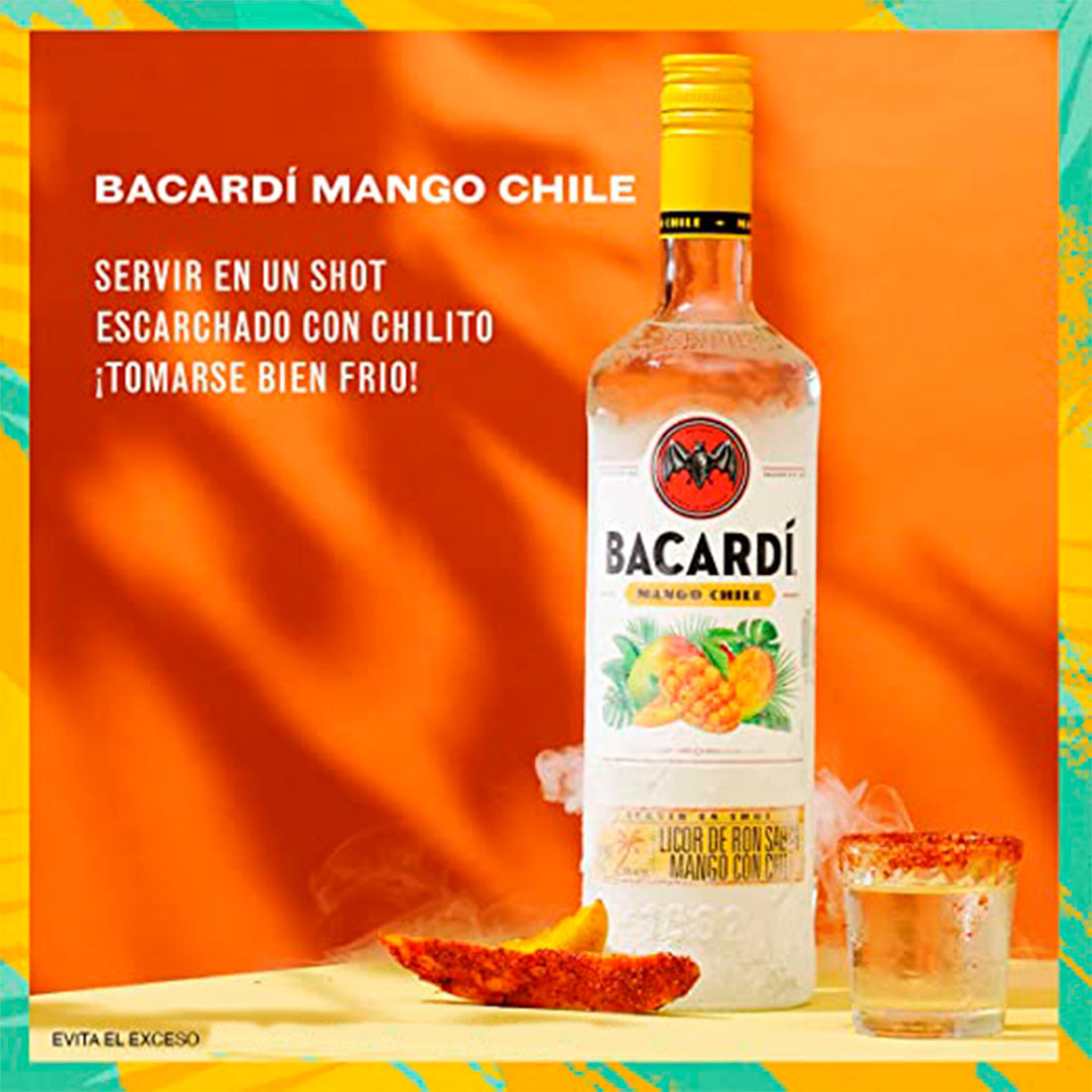 RON BACARDI MANGO CHILE 750 ml