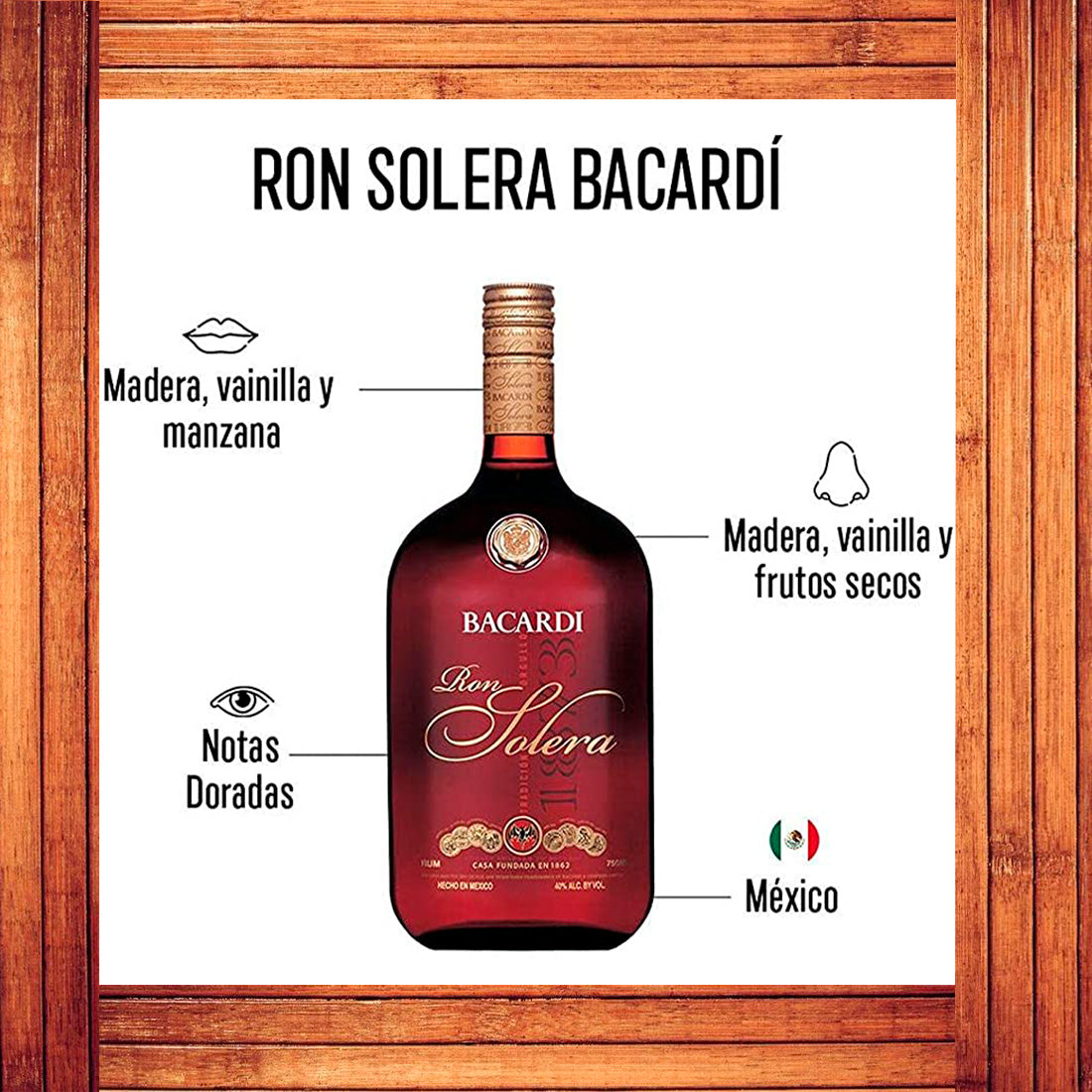 RON BACARDI SOLERA 750 ml