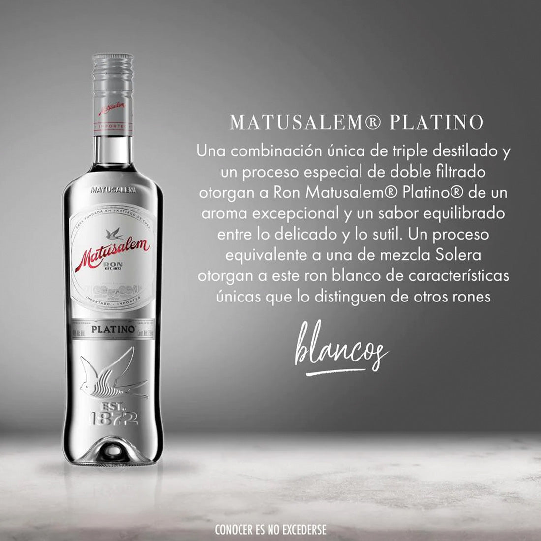 RON MATUSALEM PLATINO 750 ml