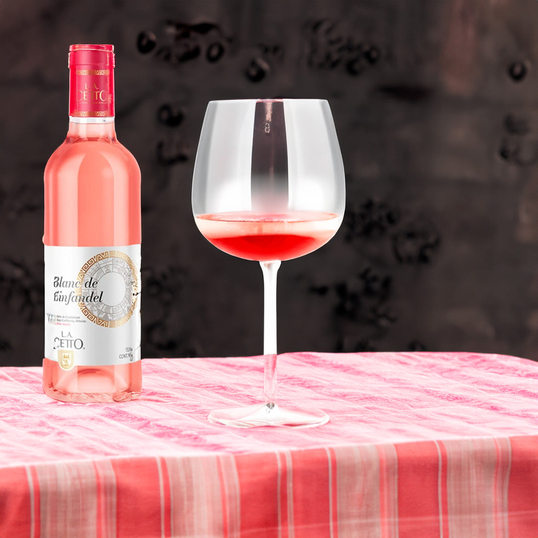 VINO ROSADO L.A. CETTO BLANC DE ZINFANDEL 750 ml