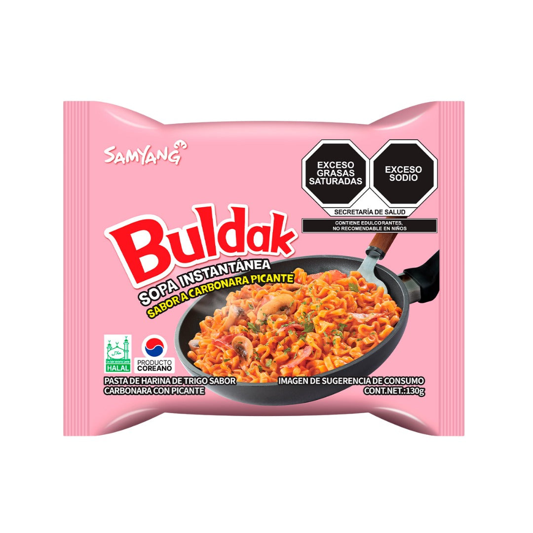 SAMYANG RAMEN DE POLLO PICANTE CARBONARA 140 GR