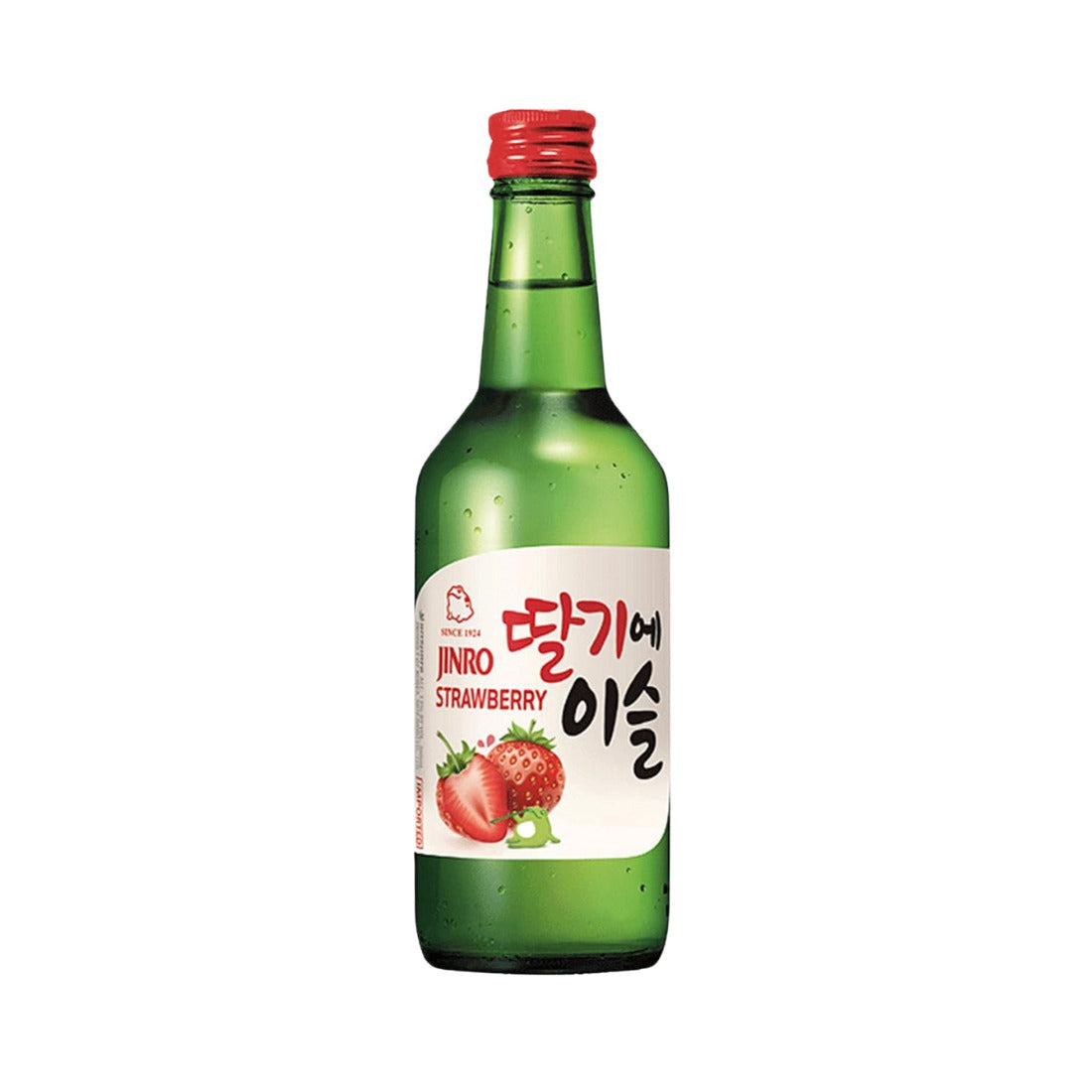 LICOR COREANO SOJU 5 BOTELLAS JINRO (FRESH, CLASSIC, UVA , FRESA Y DURAZNO)