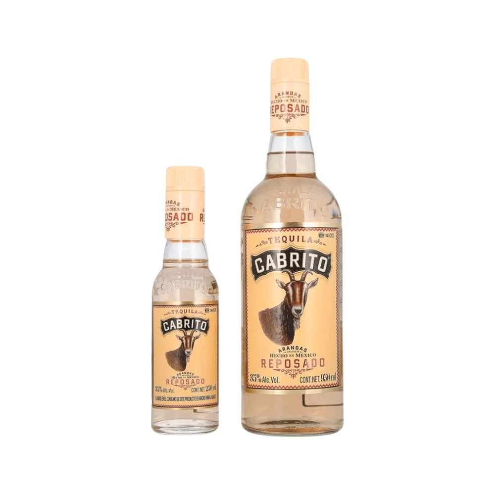 TEQUILA CABRITO REPOSADO 950 ML + TEQUILA CABRITO REPOSADO 250 ML