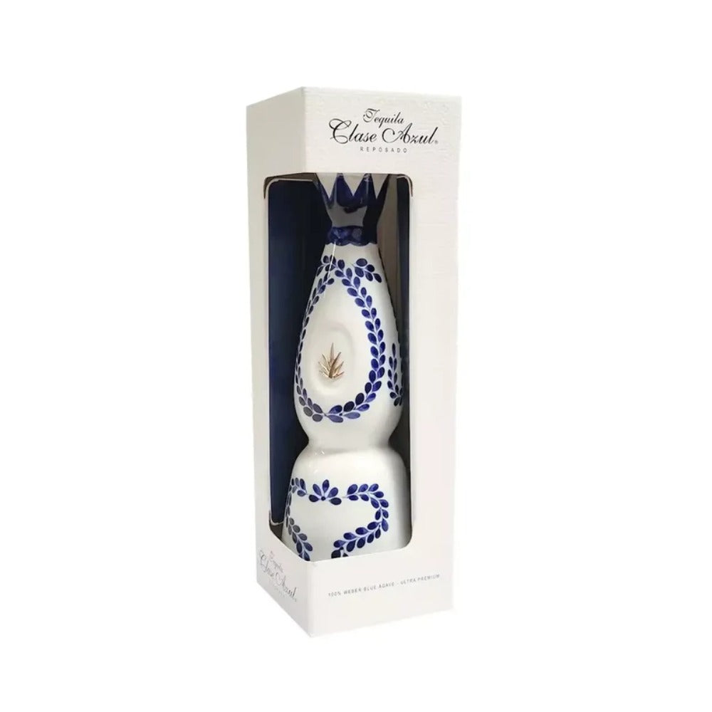 TEQUILA CLASE AZUL CERÁMICA REPOSADO 750 ML