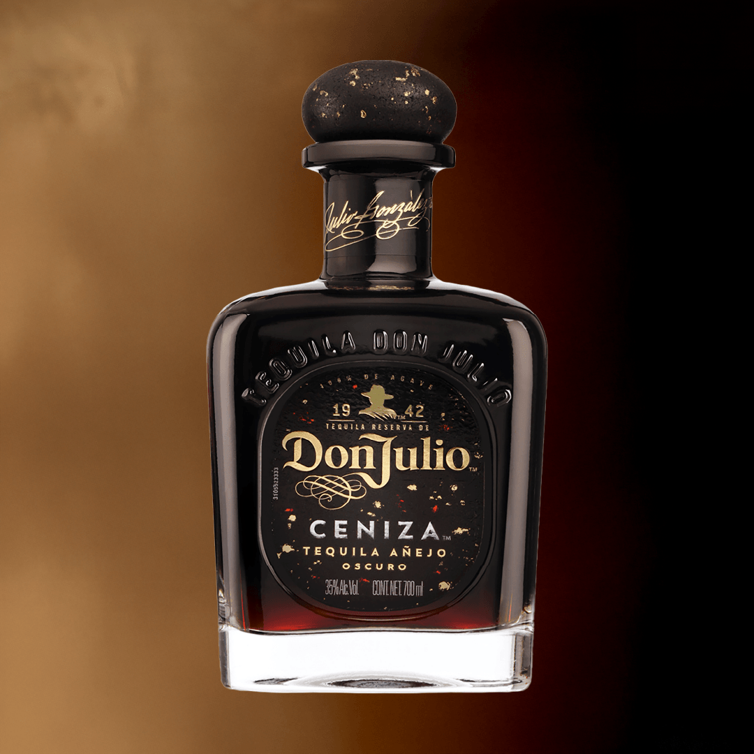 TEQUILA DON JULIO CENIZA 700 ML + VASO CALAVERA BLANCO