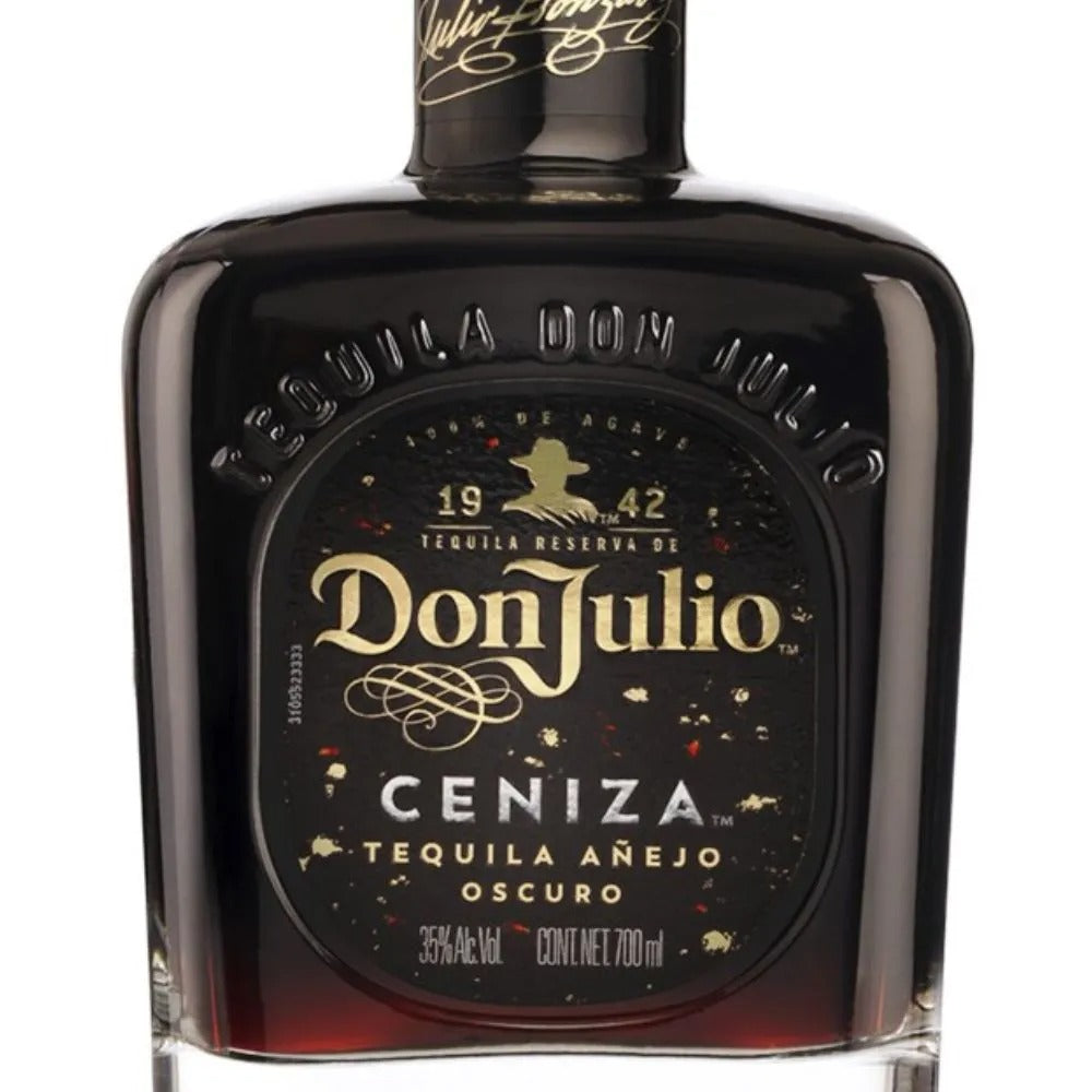 TEQUILA DON JULIO CENIZA 700 ML + VASO CALAVERA BLANCO