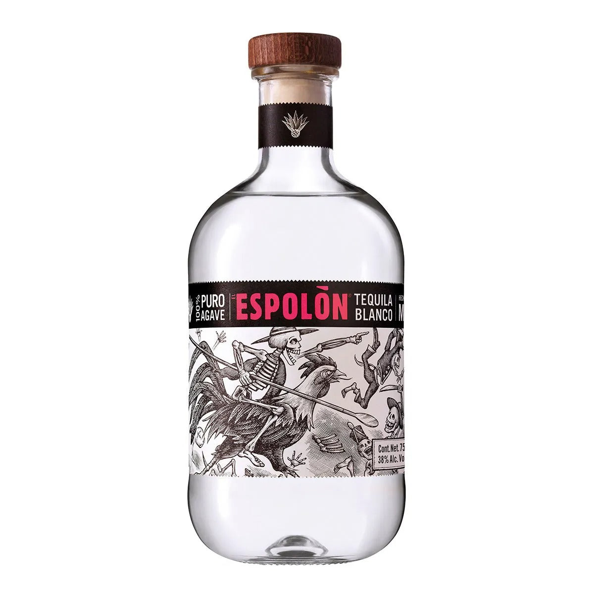 TEQUILA EL ESPOLON BLANCO 750 ML