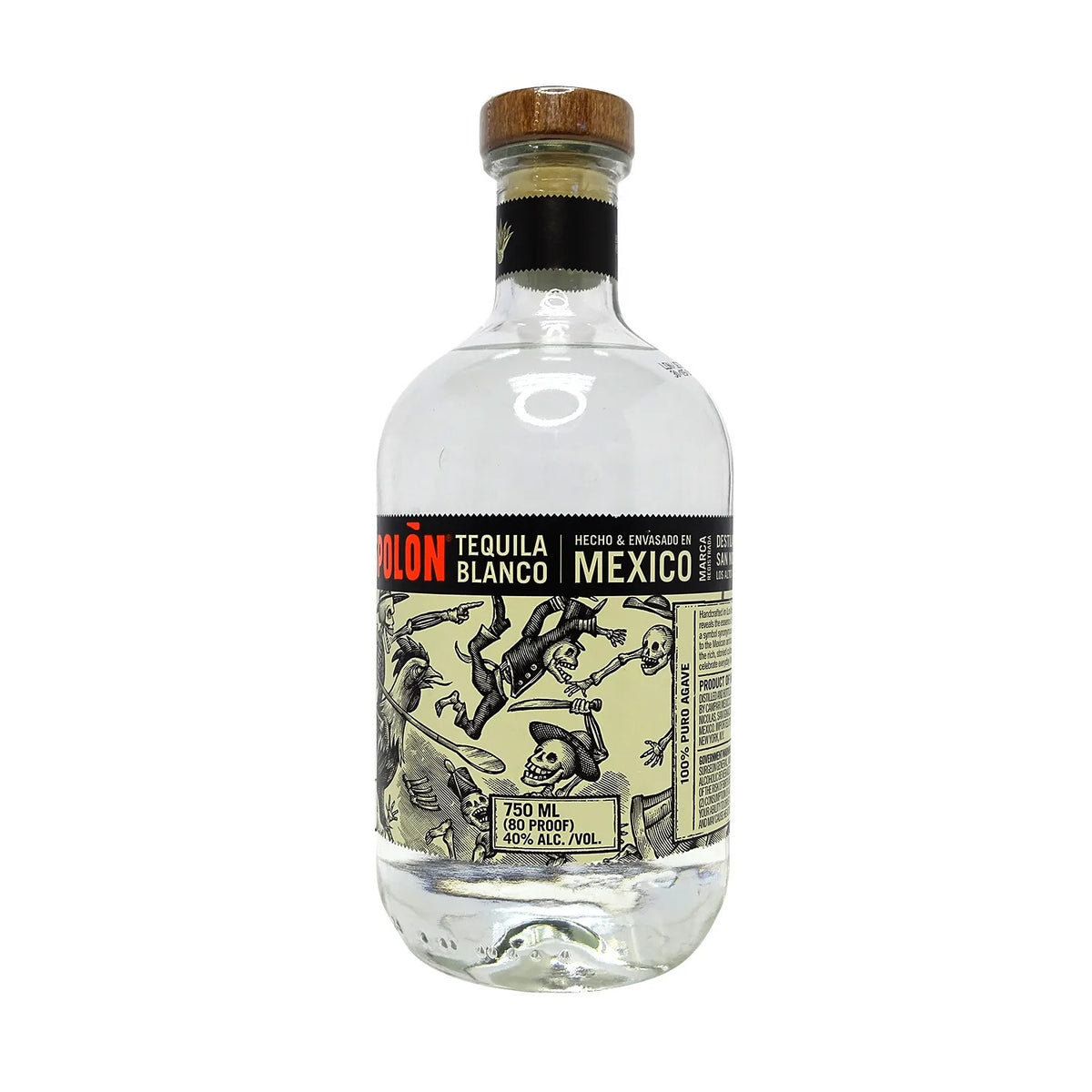 TEQUILA EL ESPOLON BLANCO 750 ML