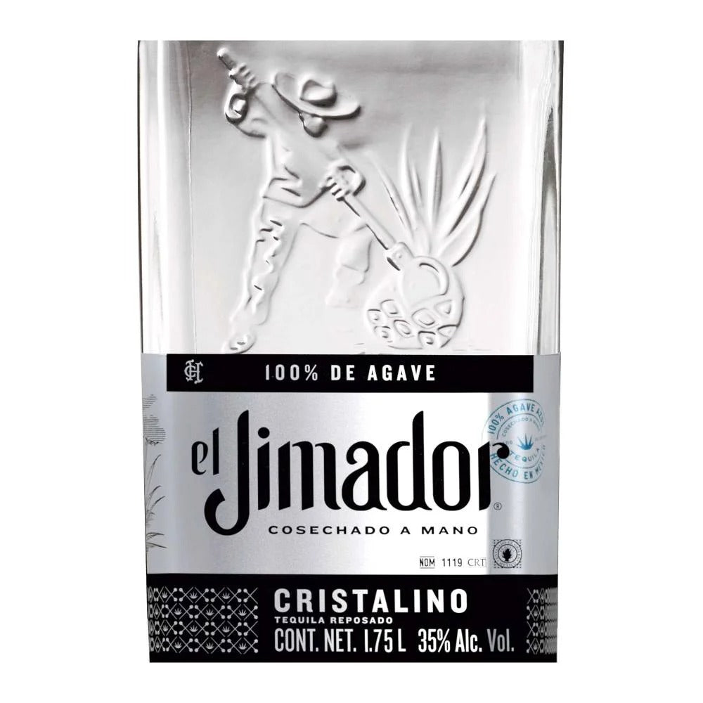 TEQUILA EL JIMADOR CRISTALINO 100% AGAVE 700 ML