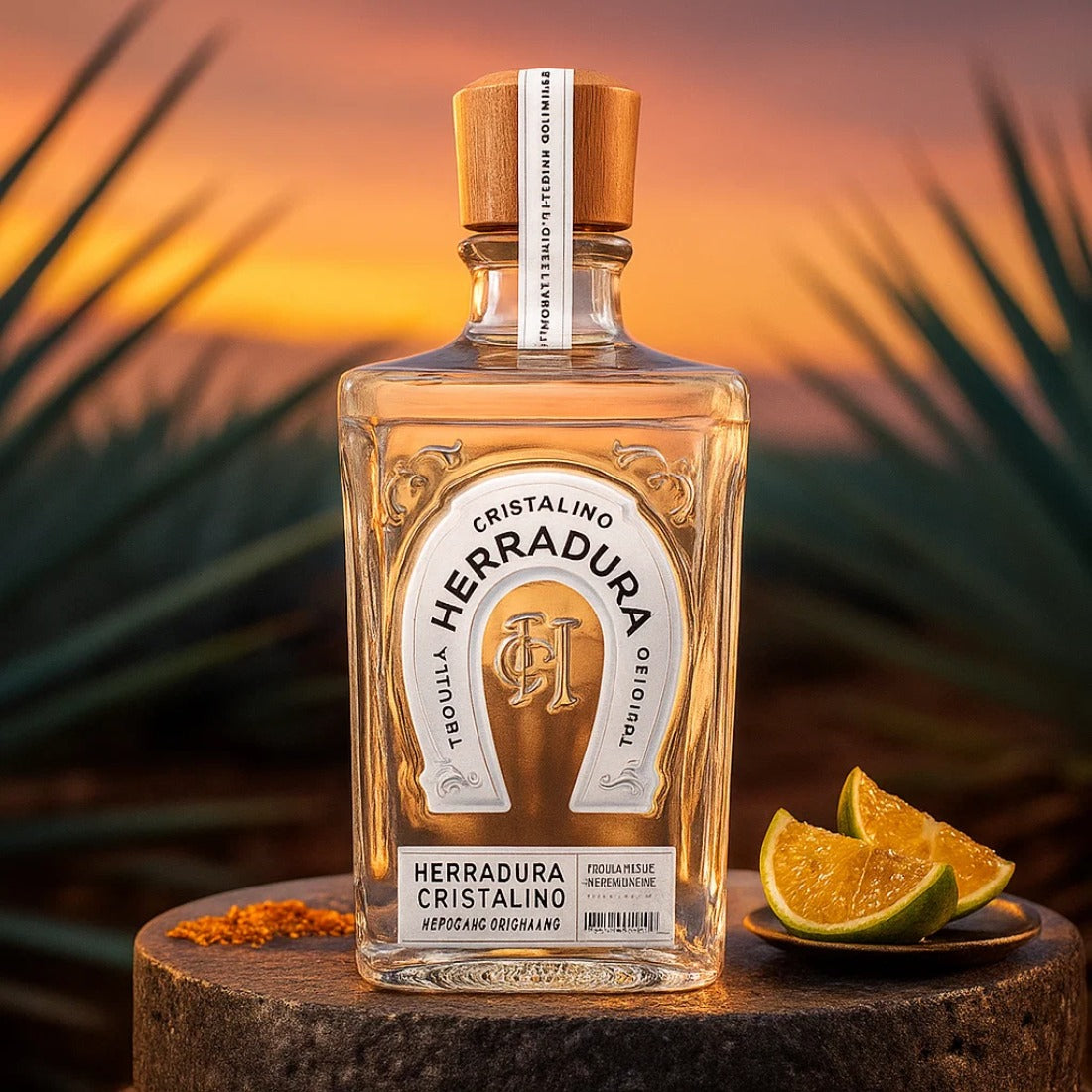 TEQUILA HERRADURA CRISTAL 700 ML
