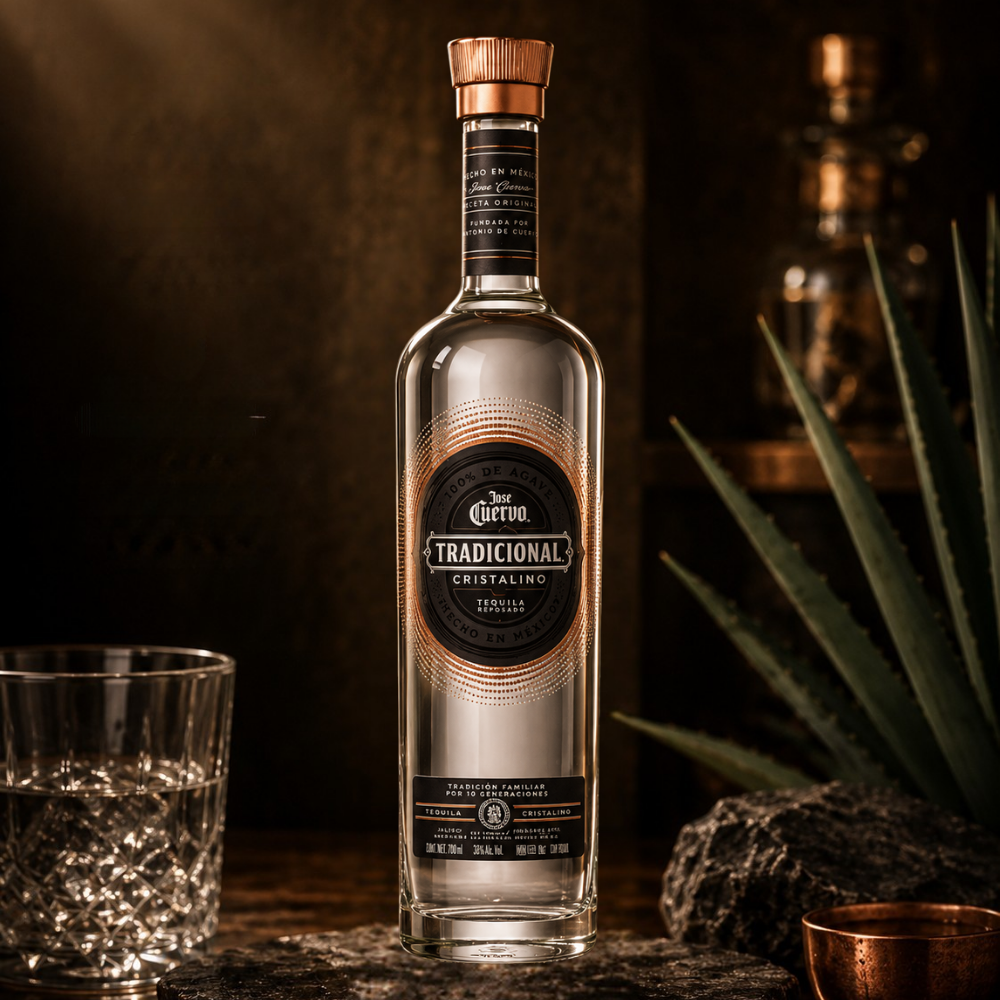 TEQUILA JOSE CUERVO TRADICIONAL CRISTALINO 1750 ML