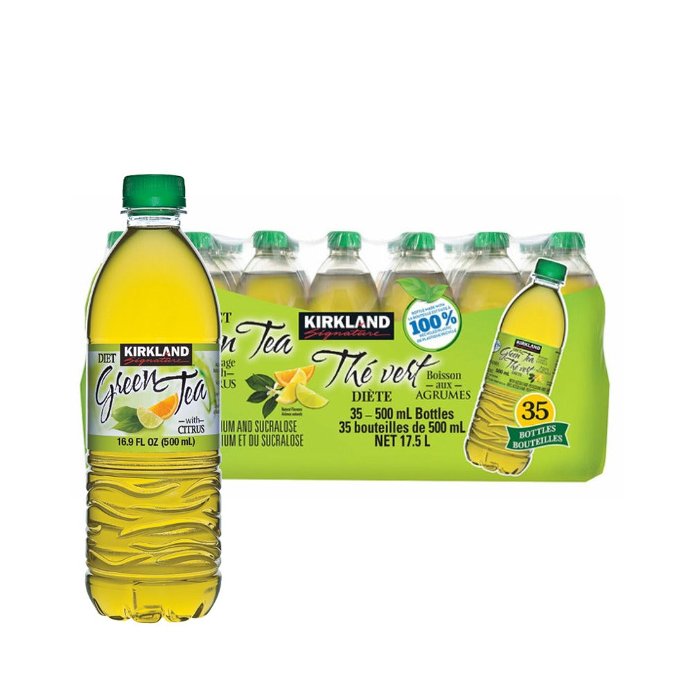 TÉ VERDE SIN CALORÍAS KIRKLAND SIGNATURE 35 PZAS 500 ML