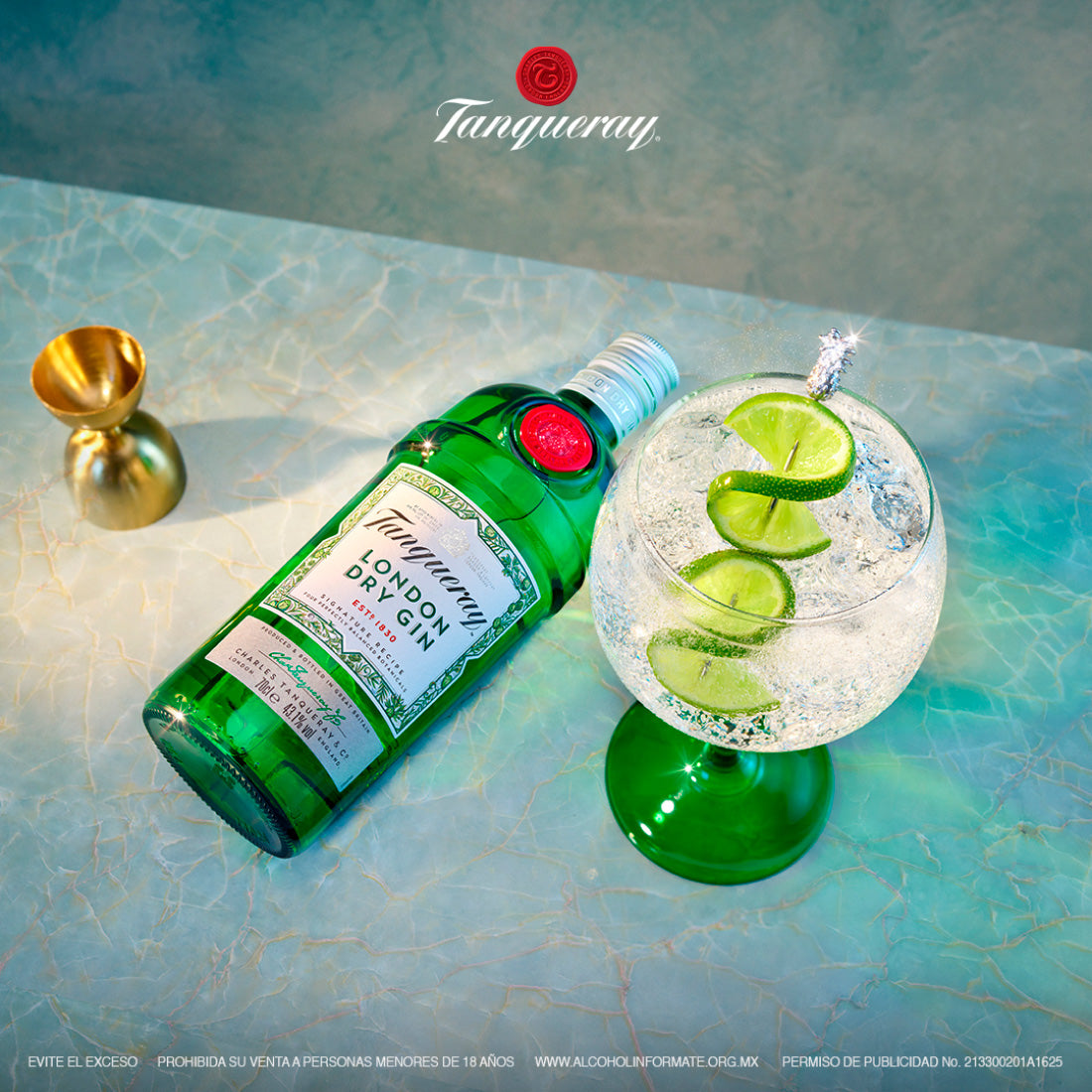 GINEBRA TANQUERAY LONDON 750 ml