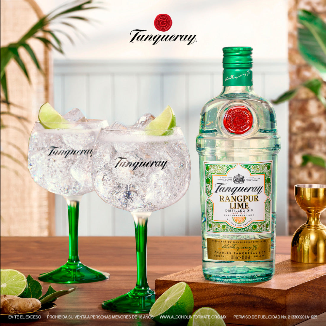 GINEBRA TANQUERAY RANGPUR 750 ml
