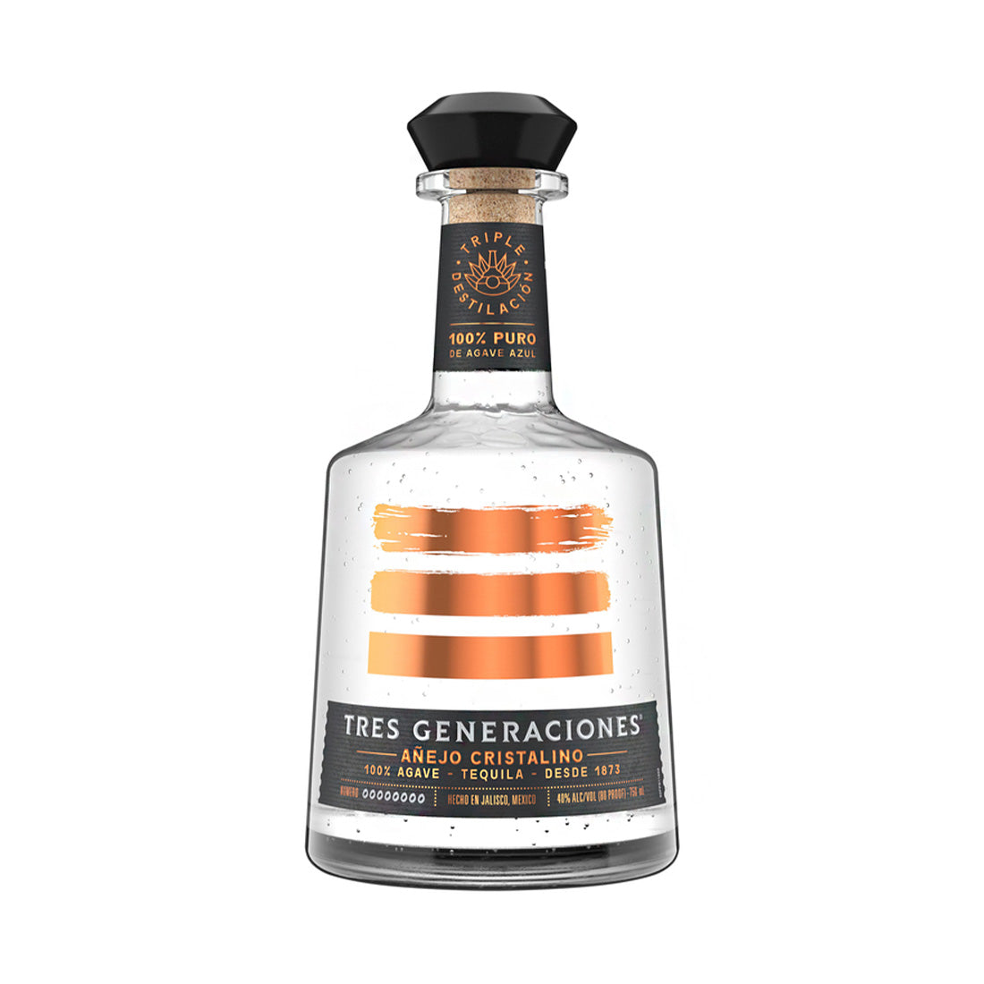 TEQUILA TRES GENERACIONES AÑEJO CRISTALINO 750 ml