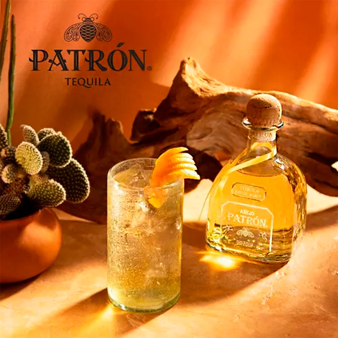 TEQUILA PATRON AÑEJO 750 ml