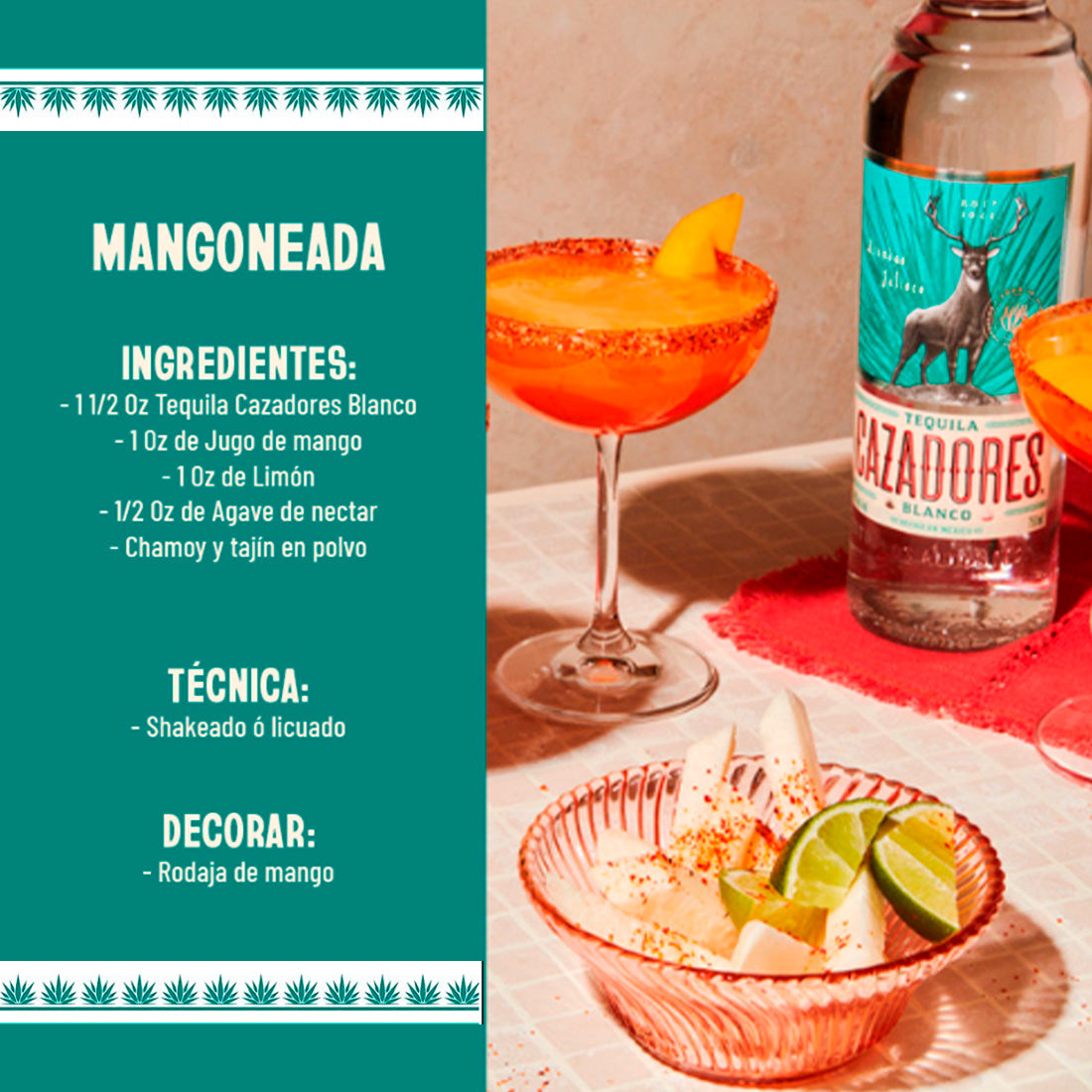 TEQUILA CAZADORES BLANCO 700 ml