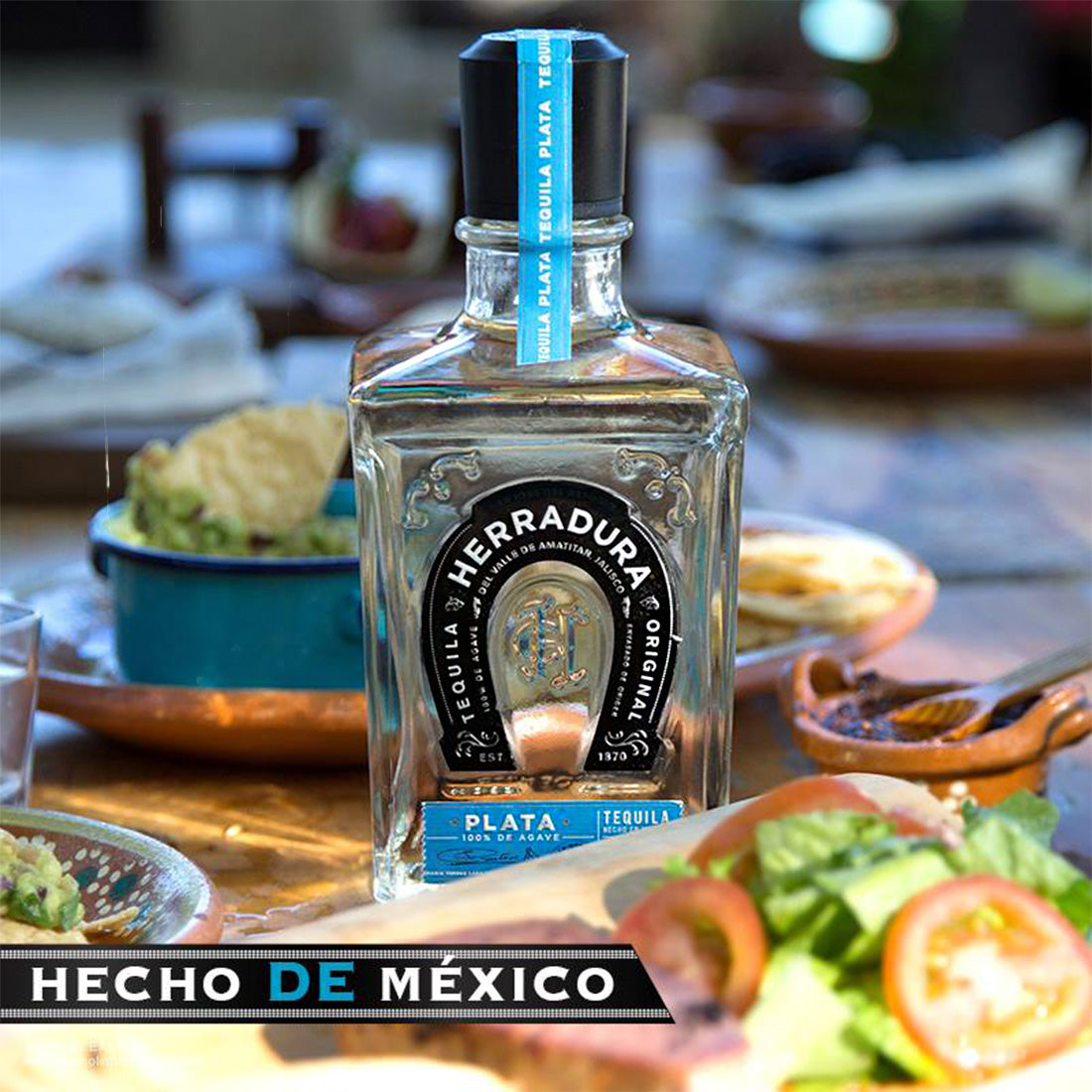 TEQUILA HERRADURA PLATA 950 ml