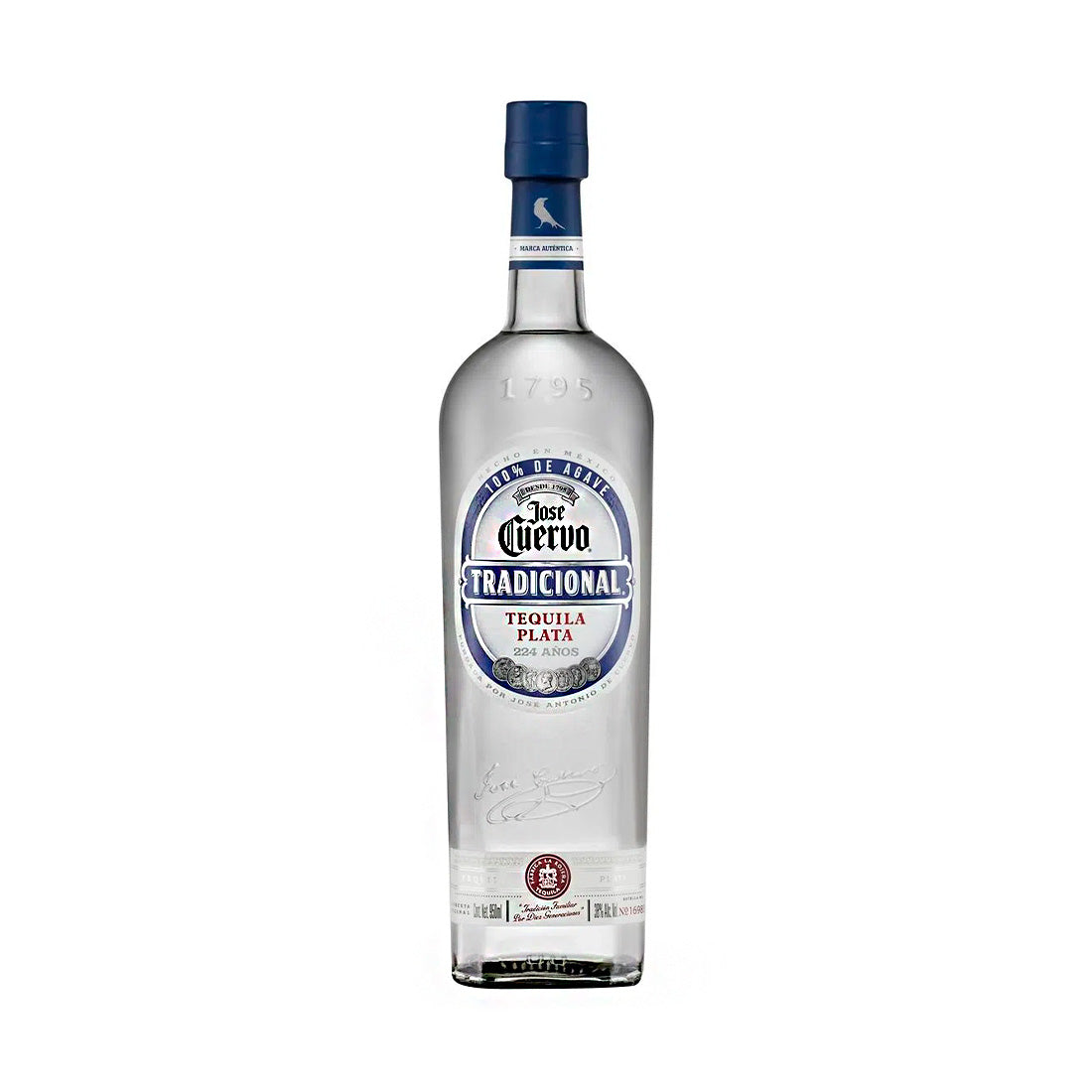 TEQUILA JOSE CUERVO TRADICIONAL PLATA 950 ml (3 PIEZAS)