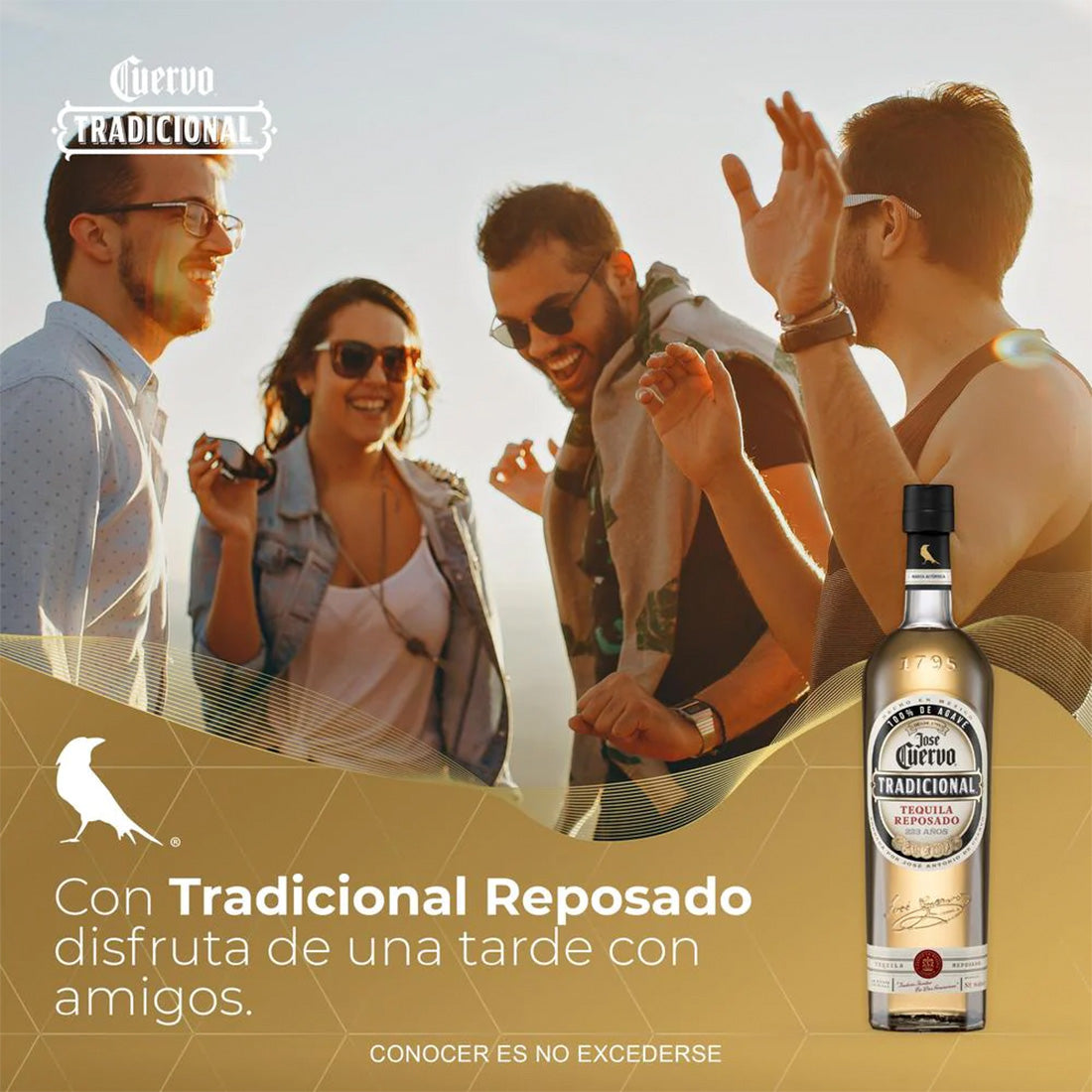 TEQUILA JOSE CUERVO TRADICIONAL REPOSADO 950 ml