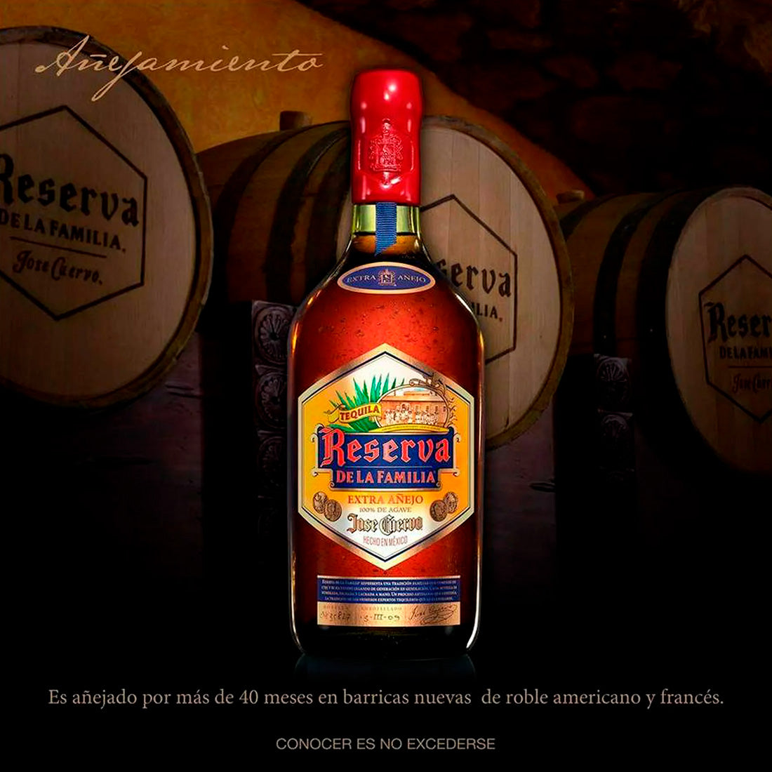TEQUILA RESERVA DE LA FAMILIA EXTRA AÑEJO 750 ML
