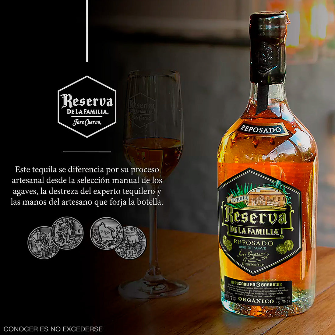 TEQUILA RESERVA DE LA FAMILIA REPOSADO 750 ml