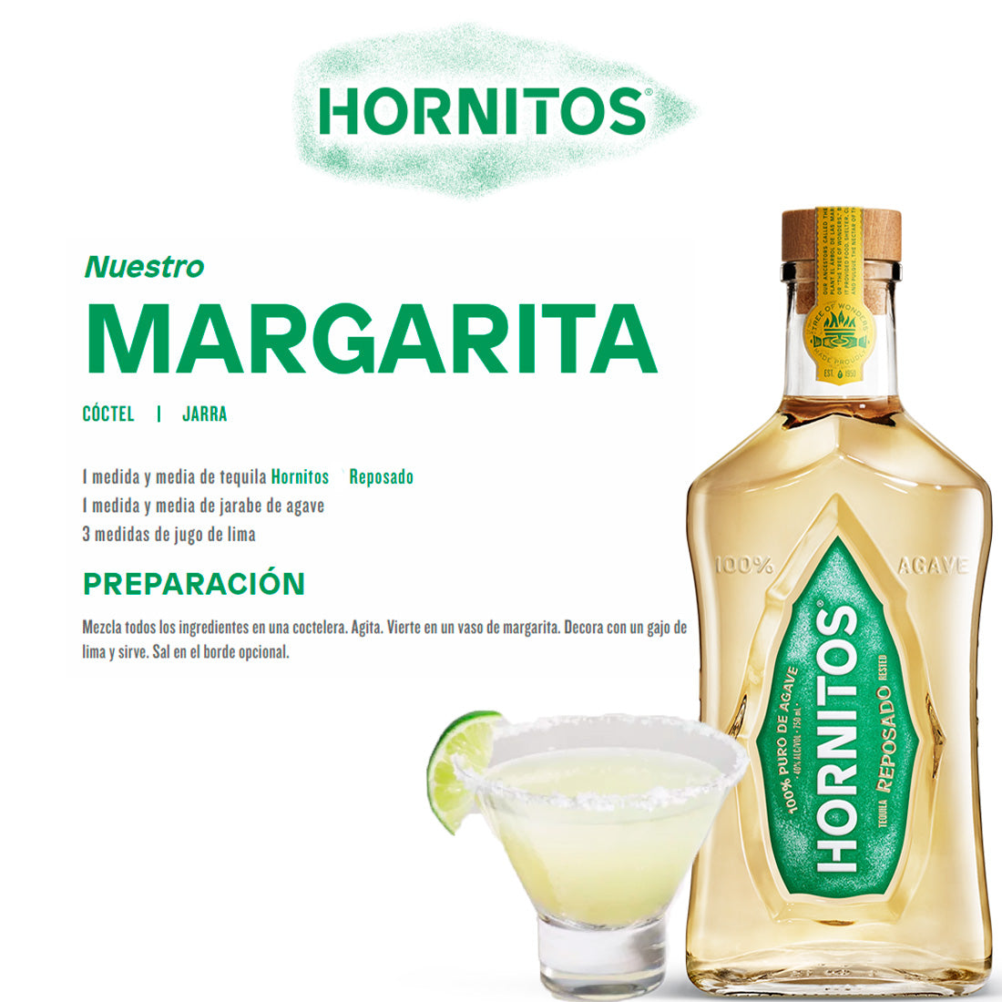 TEQUILA SAUZA HORNITOS REPOSADO 700 ML