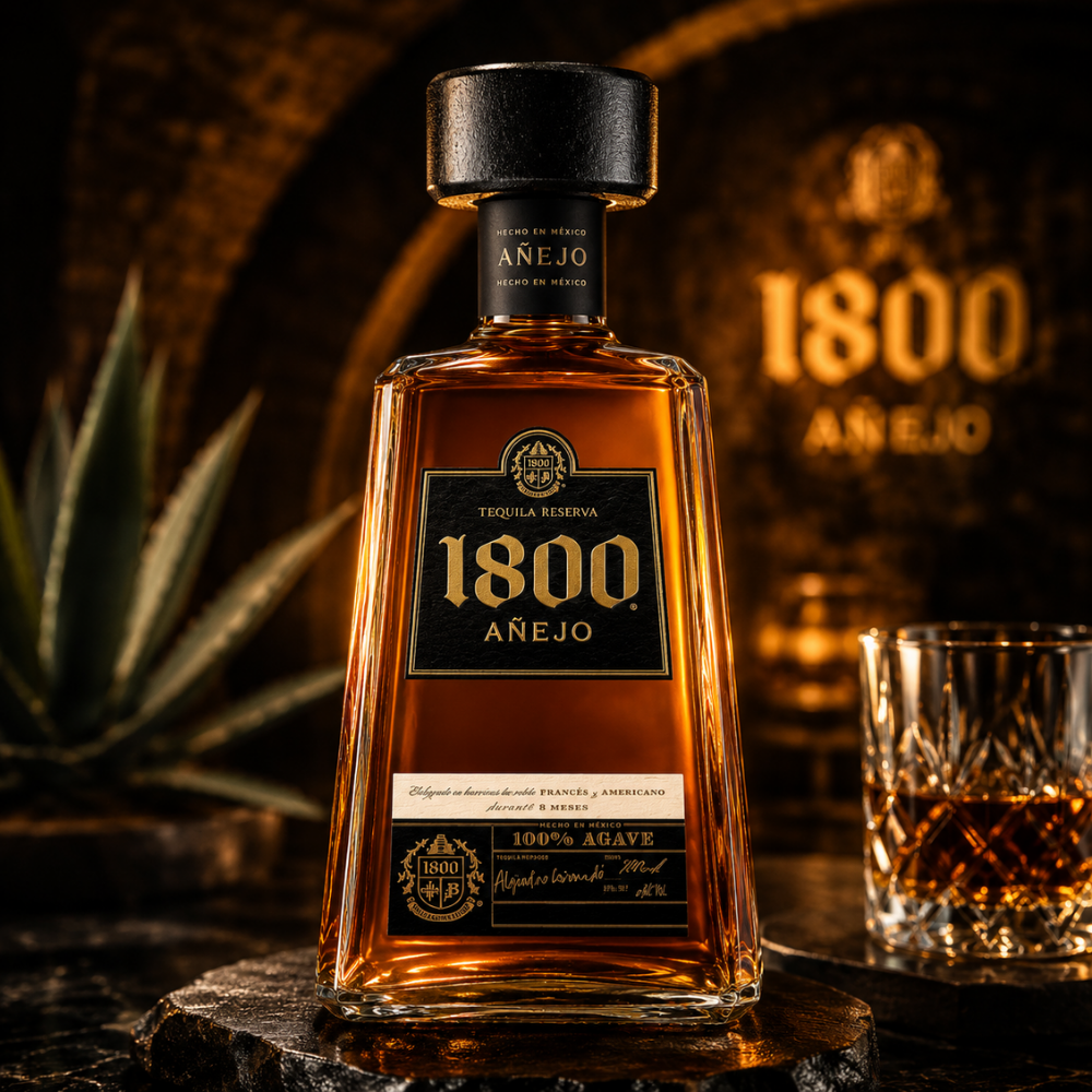 TEQUILA 1800 AÑEJO 1000 ML