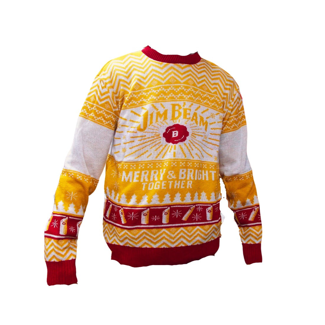 JIM BEAM: DOS BOTELLAS CON UGLY SWEATER DE REGALO