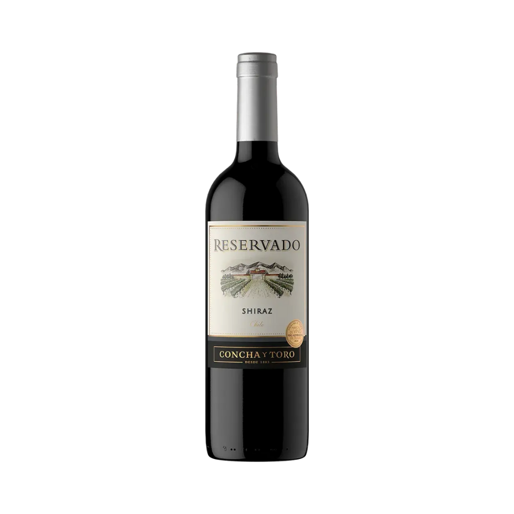 VINO TINTO RESERVADO CONCHA Y TORO SHIRAZ 750 ML