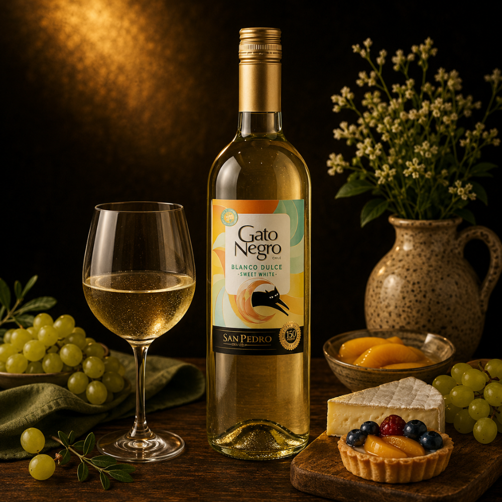VINO BLANCO GATO NEGRO 750 ML