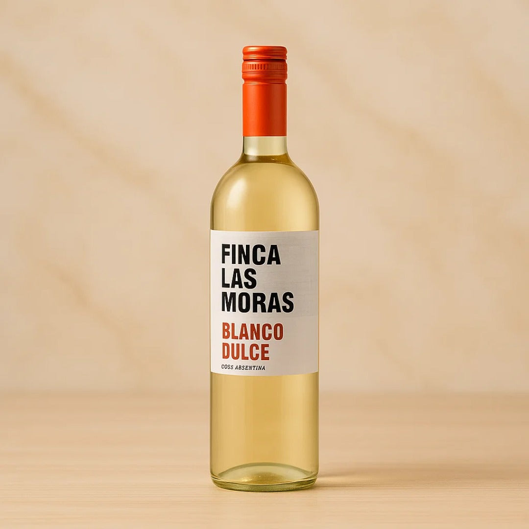 VINO BLANCO LAS MORAS DULCE 750 ML (6 PIEZAS)