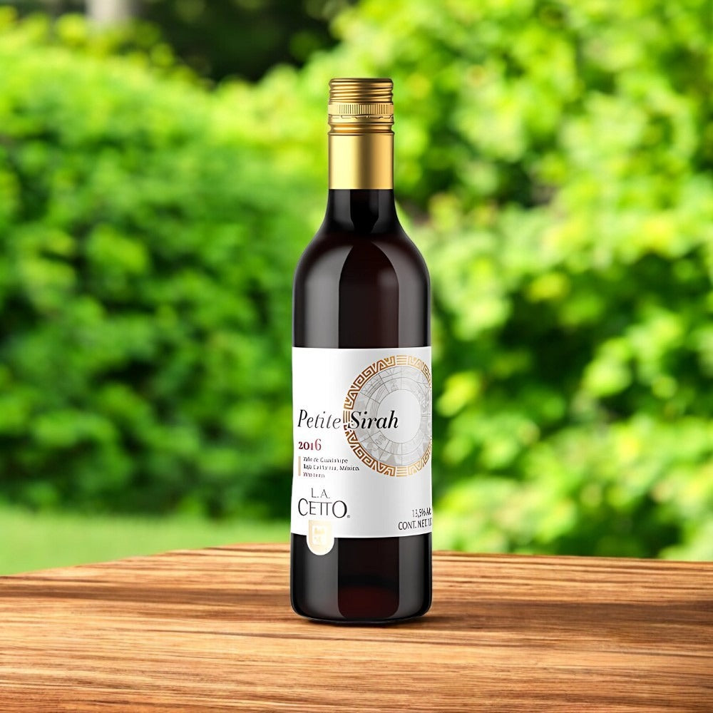 VINO TINTO L.A. CETTO PETITE SIRAH 187 ML (PACK 5 BOTELLAS)
