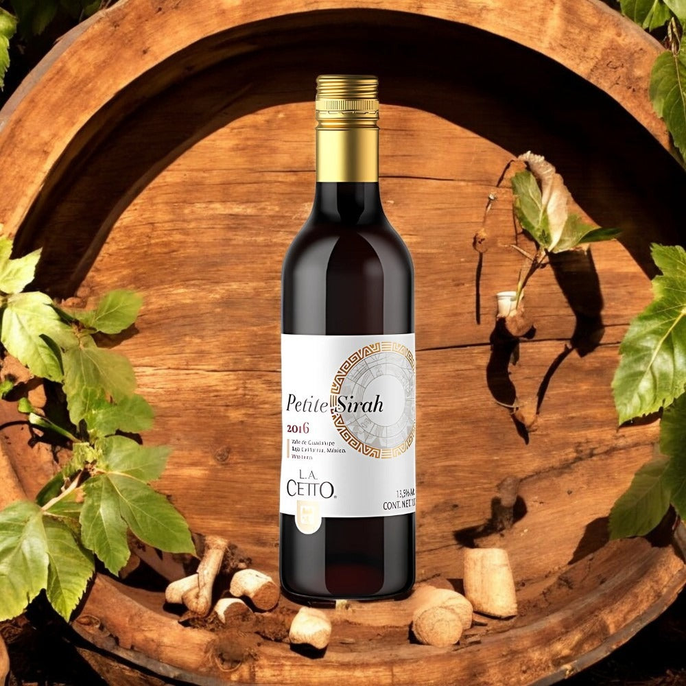 VINO TINTO L.A. CETTO PETITE SIRAH 187 ML (PACK 5 BOTELLAS)