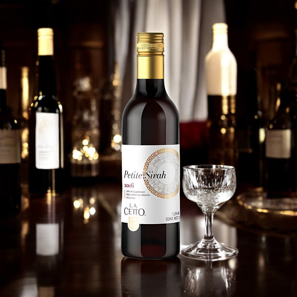VINO TINTO L.A. CETTO PETITE SIRAH 187 ML (PACK 5 BOTELLAS)