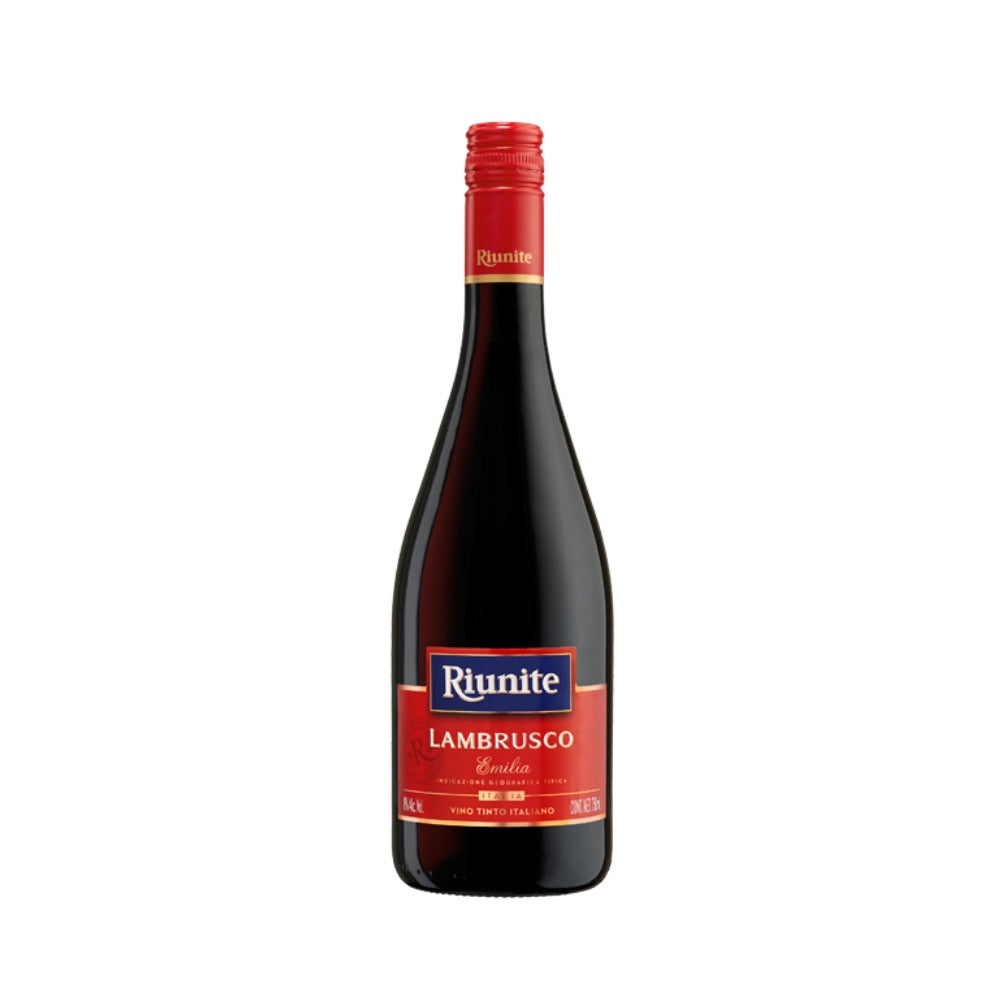 VINO TINTO RIUNITE LAMBRUSCO 750 ML (12 PIEZAS)