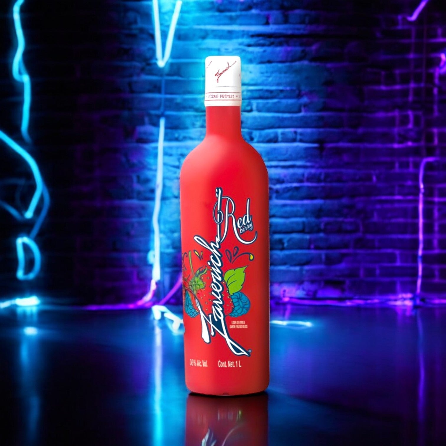 VODKA ZAVERICH RED BERRY 1000 ML