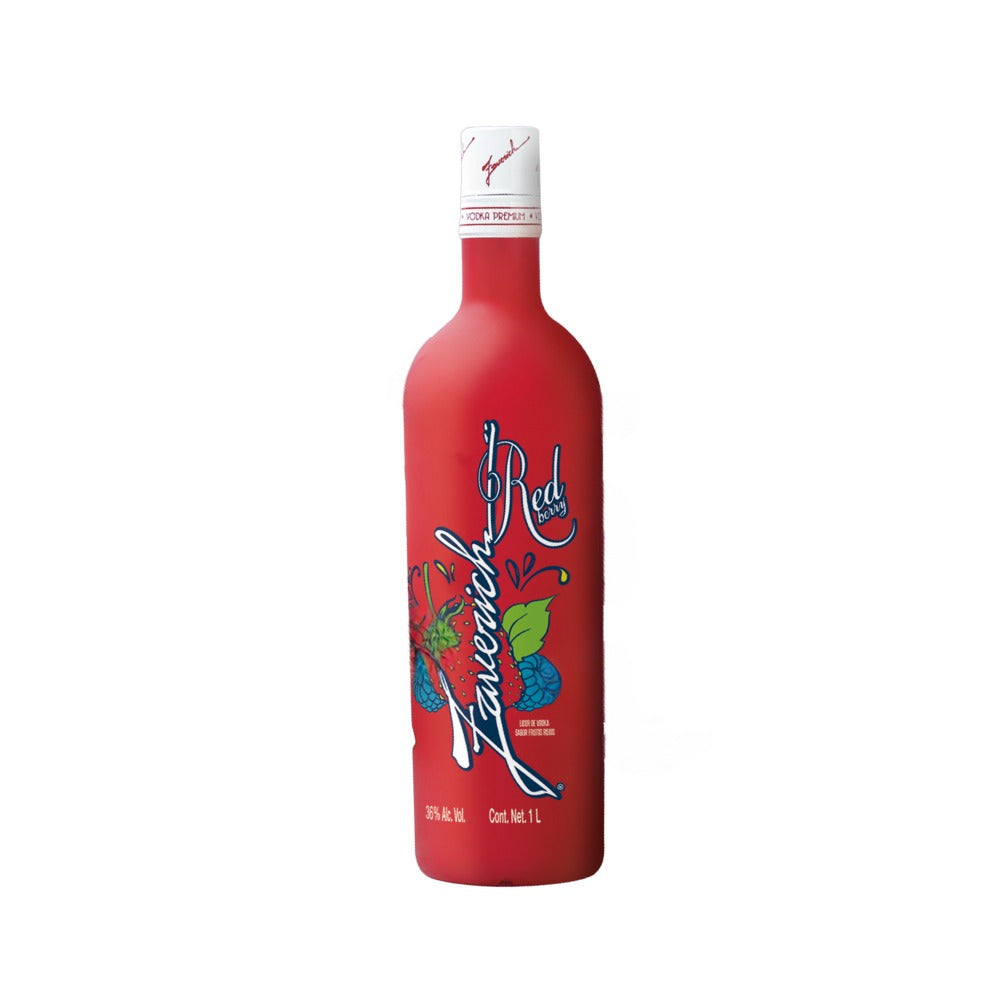 VODKA ZAVERICH RED BERRY 1000 ML