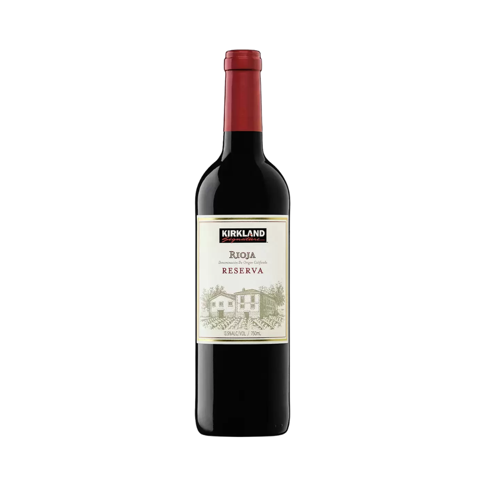 VINO TINTO KIRKLAND SIGNATURE RIOJA RESERVA 750 ML
