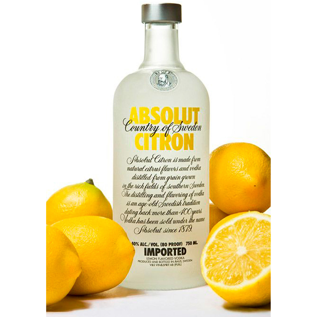 VODKA ABSOLUT CITRON 750 ml