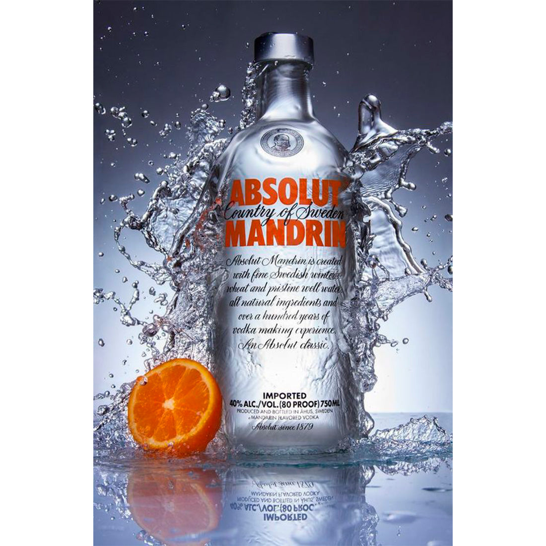 VODKA ABSOLUT MANDARIN 750 ml