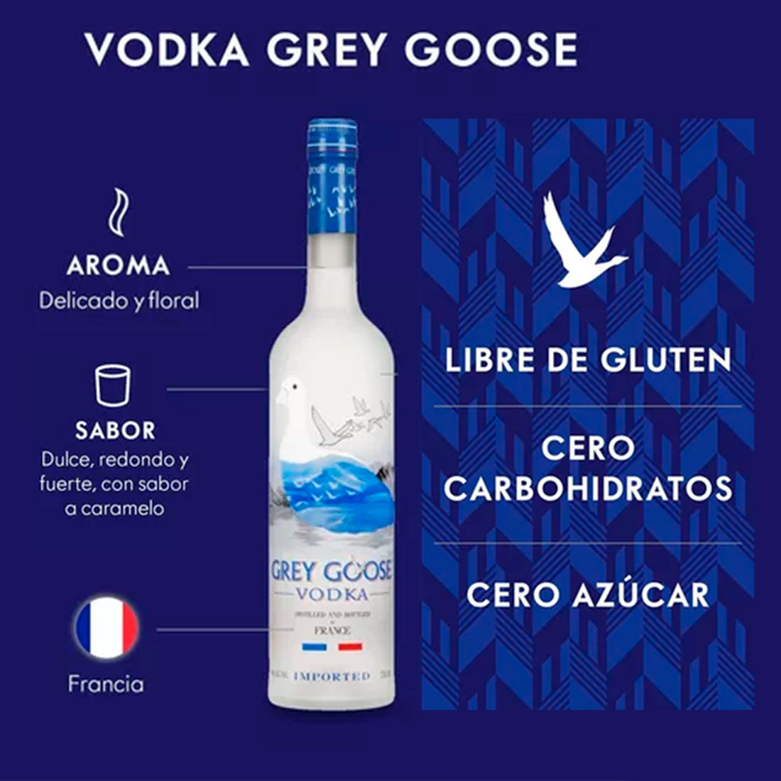 VODKA GREY GOOSE 700 ml