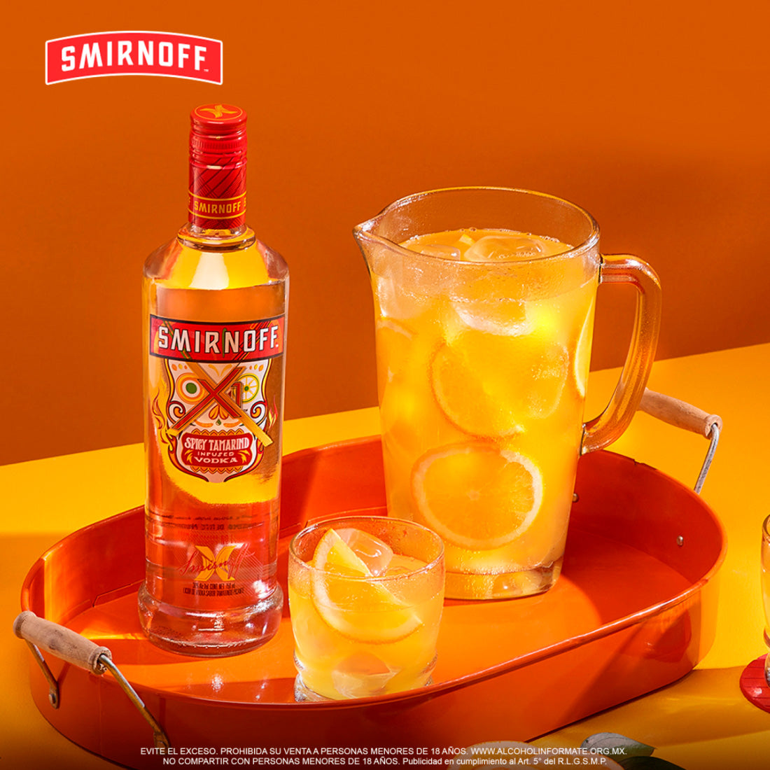 VODKA SMIRNOFF TAMARINDO 1000 ml